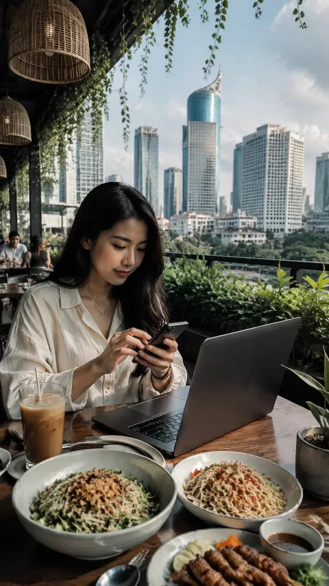 Menikmati Kuliner dan Gaya Hidup Digital di Jakarta